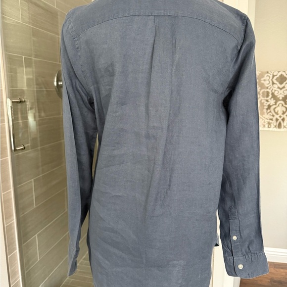 GAP Women Linen Popover - Picture 2 of 2